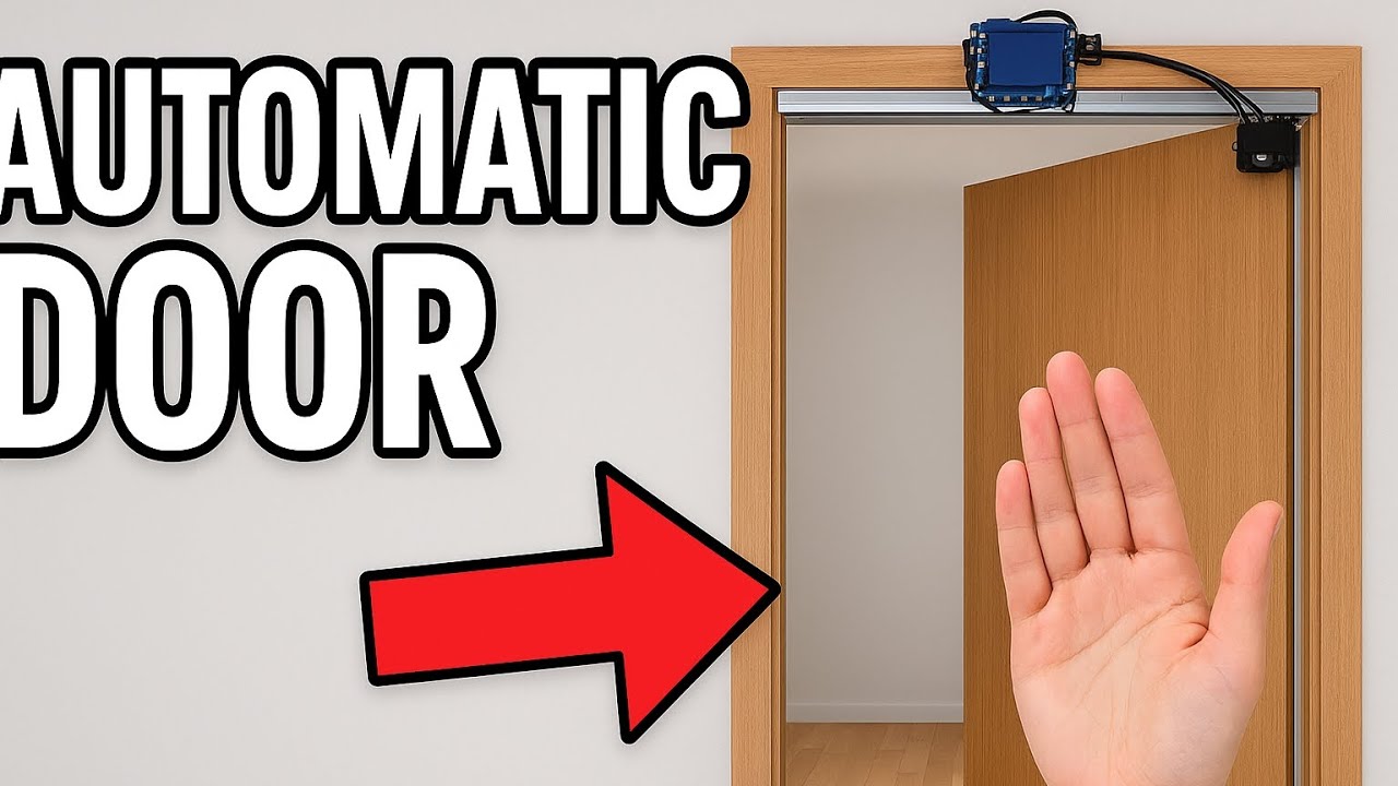 &ldquo;DIY Automatic Door &mdash; Build a Sensor-Powered Door in 1 Hour!&rdquo;|Mr. Experiment XYZ| 