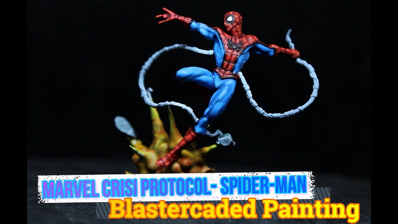 How To Paint Marvel Crisis Protocol- Spider-Man