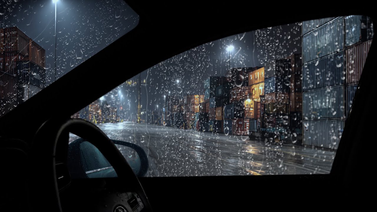 Torrential Heavy Rain on Car Roof - Fall Asleep Fast, Beat Insomnia, Sounds for Deep Sleep Therapy