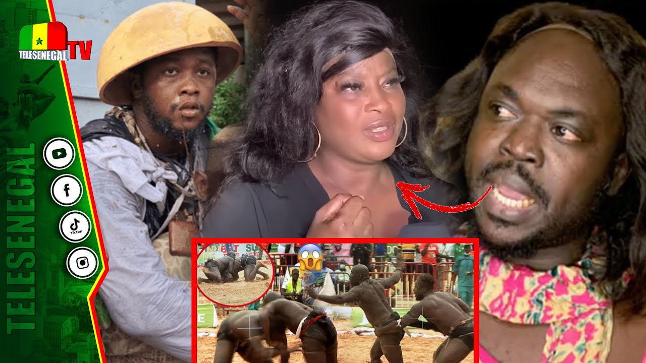Serigne Bada taquine Ndeye Gueye après la défaite de son marie Papa Boy Djiné