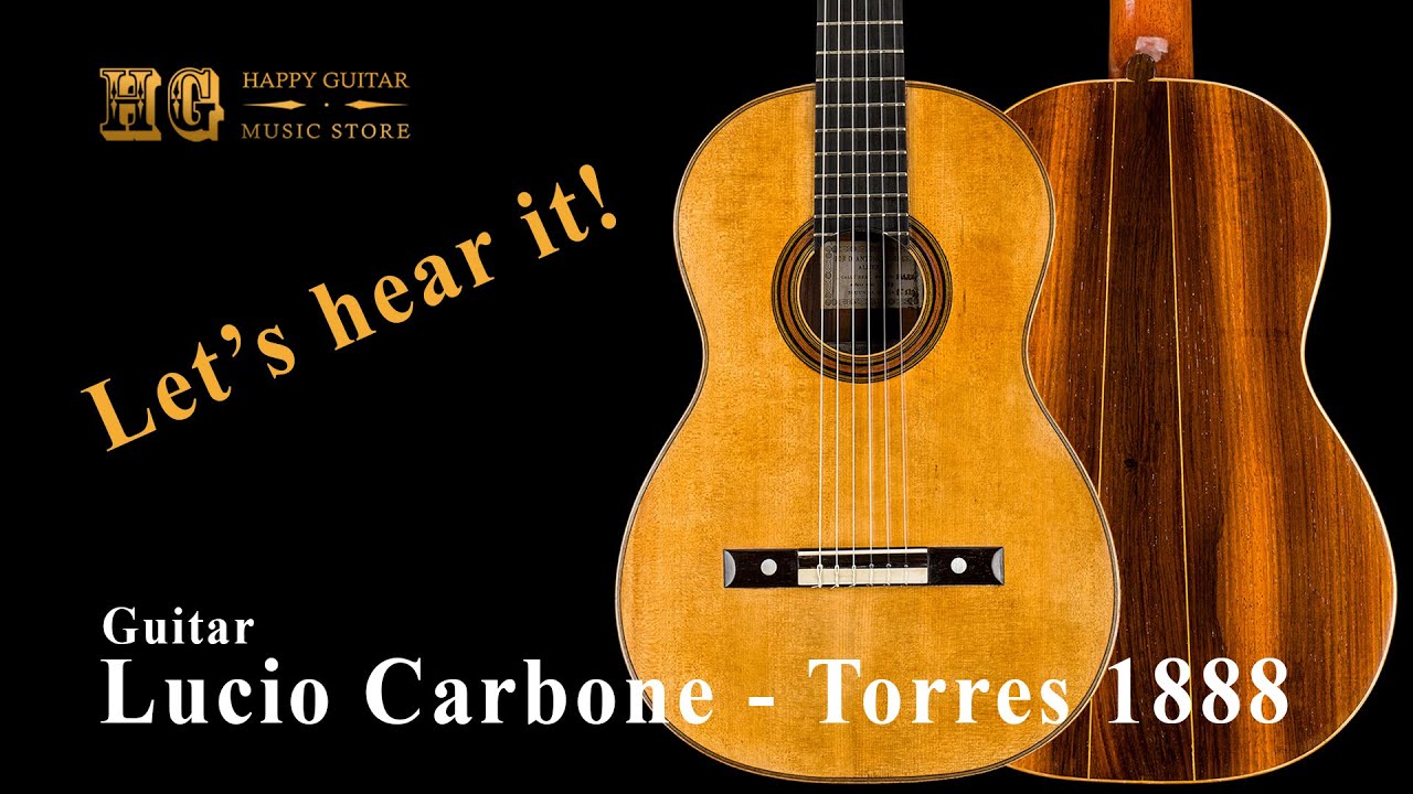 Lucio Antonio Carbone classical guitar &ndash; 2024 Torres 1888