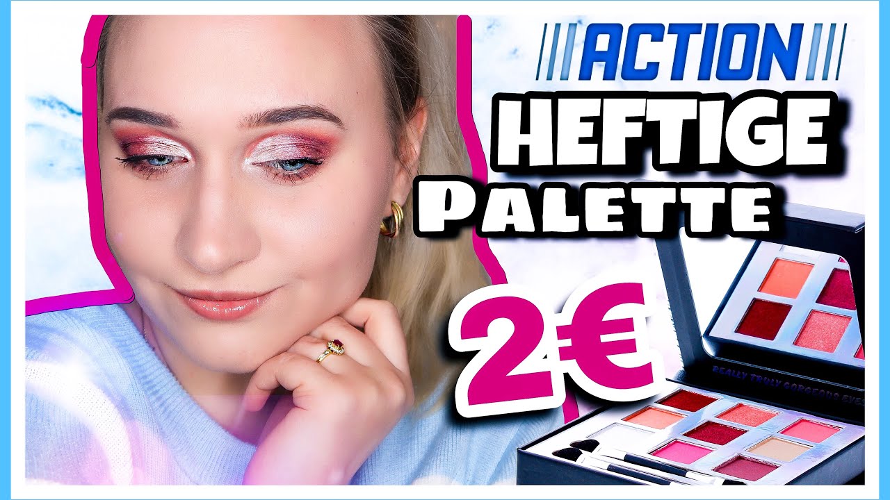 KRASSES ACTION MAKEUP! 😍 2€ für DIESE PALETTE?!  | LikeADaisyInSpring