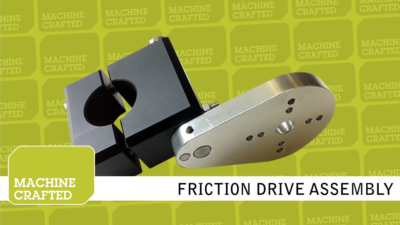 Friction Drive Build for Bikes machinecrafted