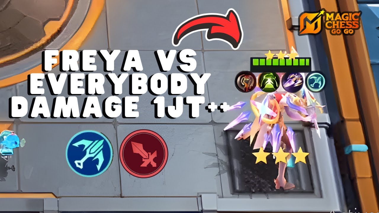 FREYA VS EVERYBODY DAMAGENYA SETARA DENGAN HARGA 5 BINTANG 3 