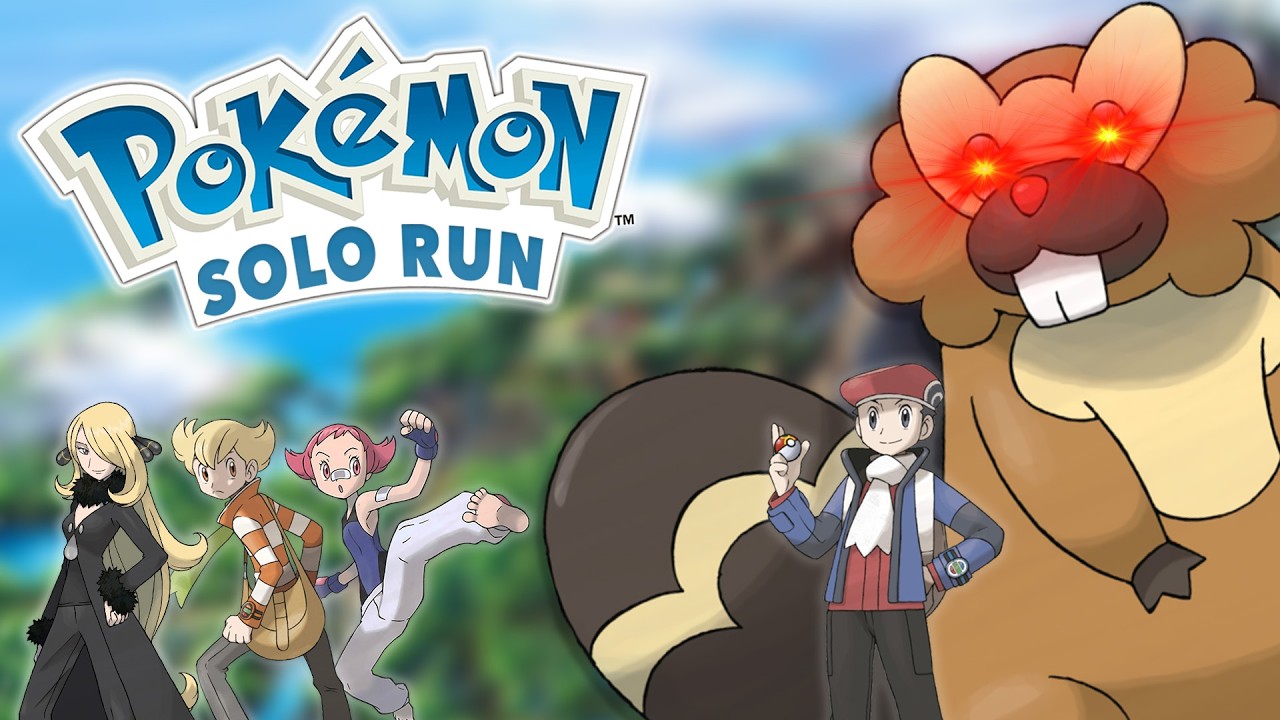 Et si on traversait Sinnoh avec seulement un Castorno ? - Solo Run Pokémon Platine