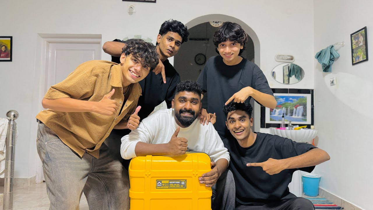 കാത്തിരിപ്പിന് വിരാമം! 🥹 അങ്ങനെ നമ്മൾ നാട്ടിലെത്തി! 😍 സ്റ്റീലിന് ഒരൊന്നൊന്നര Surprise ഉം കൊടുത്തു! 🥰