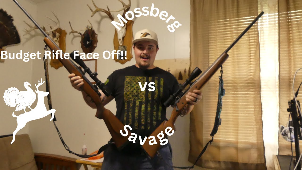 Cheapest Budget Rifle Face Off!! | (Mossberg vs Savage)