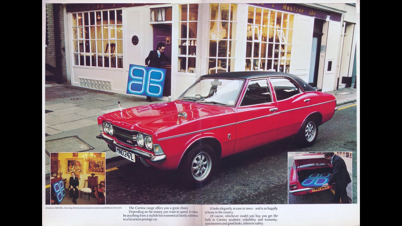 Ford Car Brochures Ford Cortina Mk III 1973