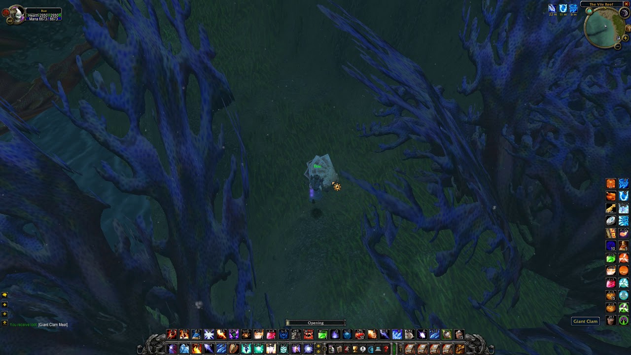 Good place to farm - Giant Clam Meat, WoW Classic