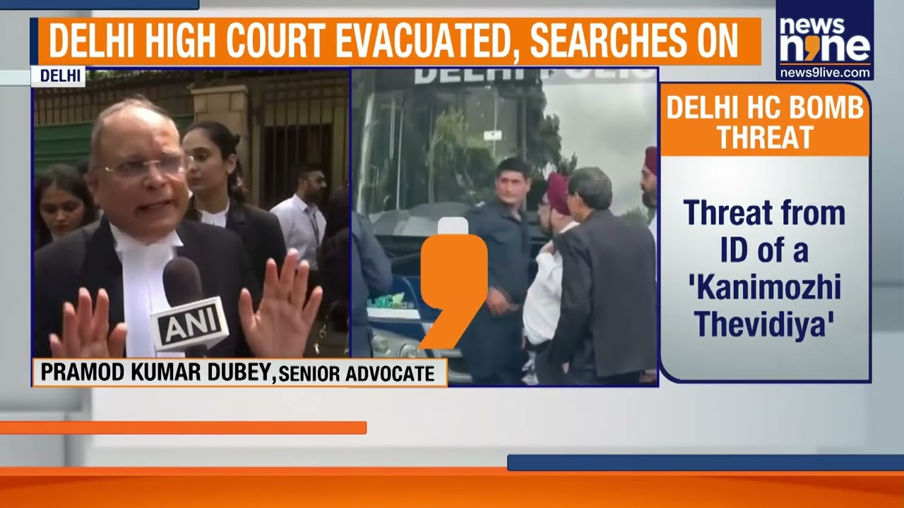Delhi High Court Evacuated After Bomb Threat Email Sparks Panic | News9
