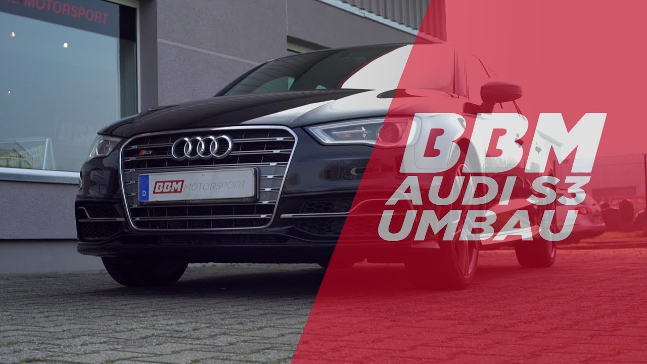 Audi S3 Umbau: Auspuff und Bremsen by BBM