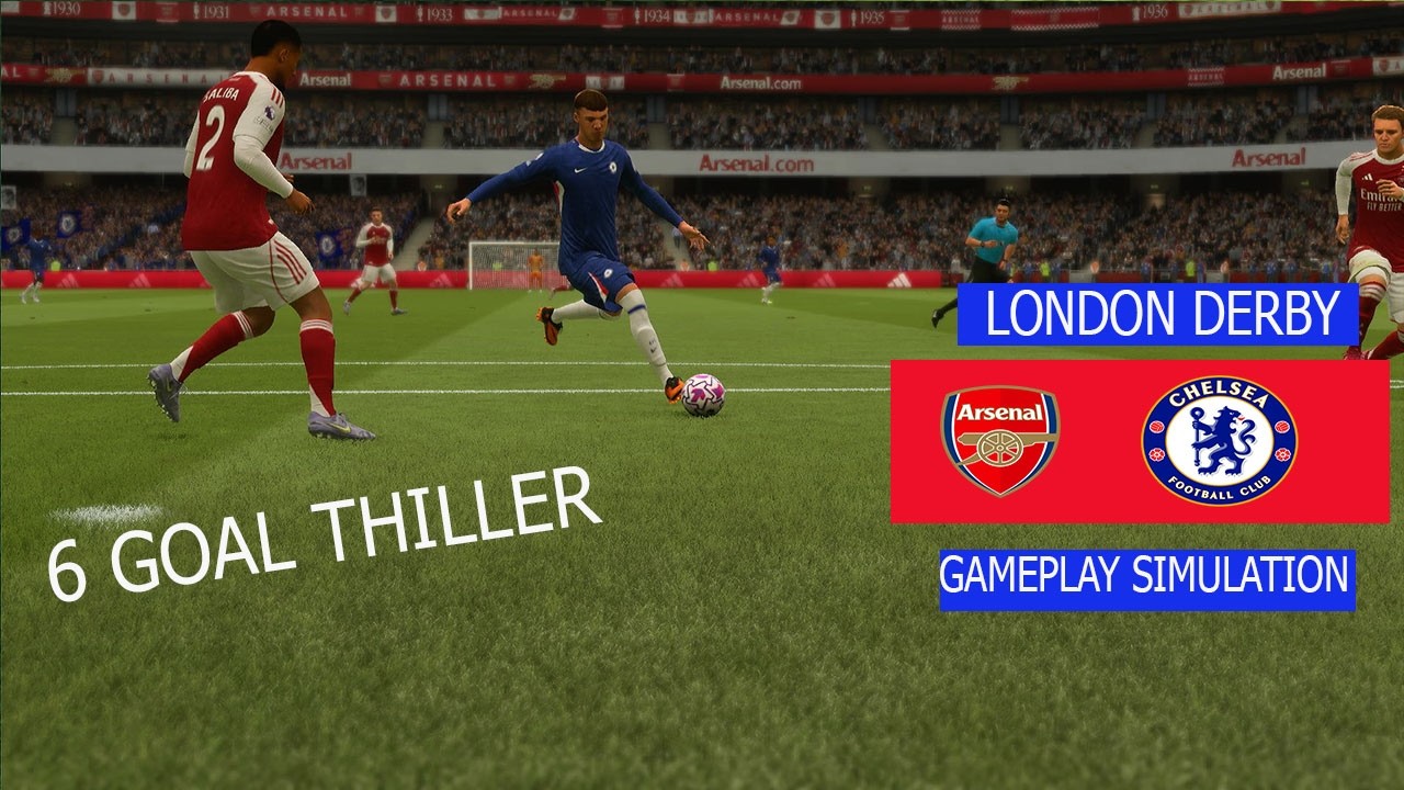 6 GOAL THRILLER! 🔥 | London Derby Gameplay Simulation