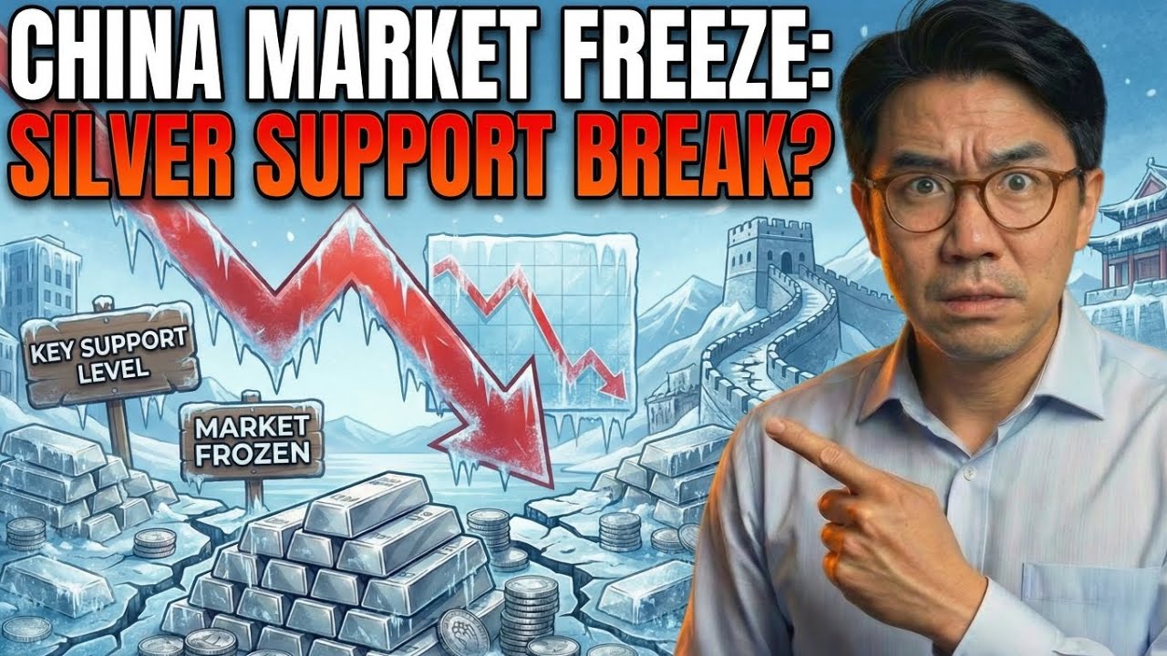 China’s Market Freeze: Will Silver Break Key Support Levels? | John AG 