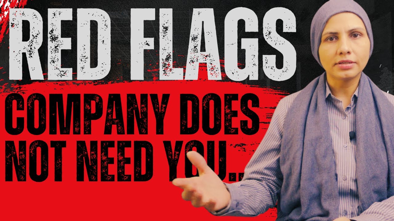 Job Red Flags: Know When You're Not Needed #quitjob