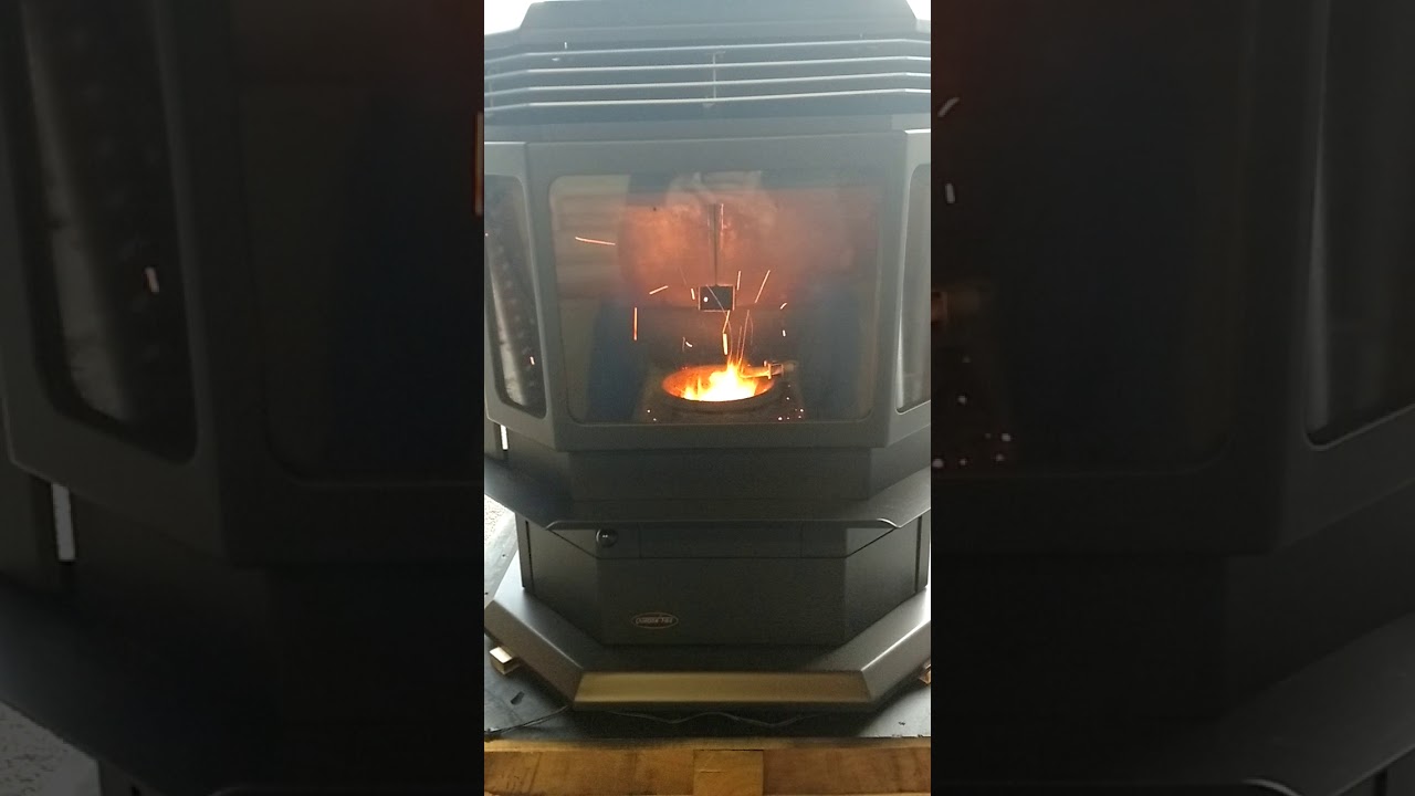 2008 Quadra-Fire Classic Bay 1200 full run mode