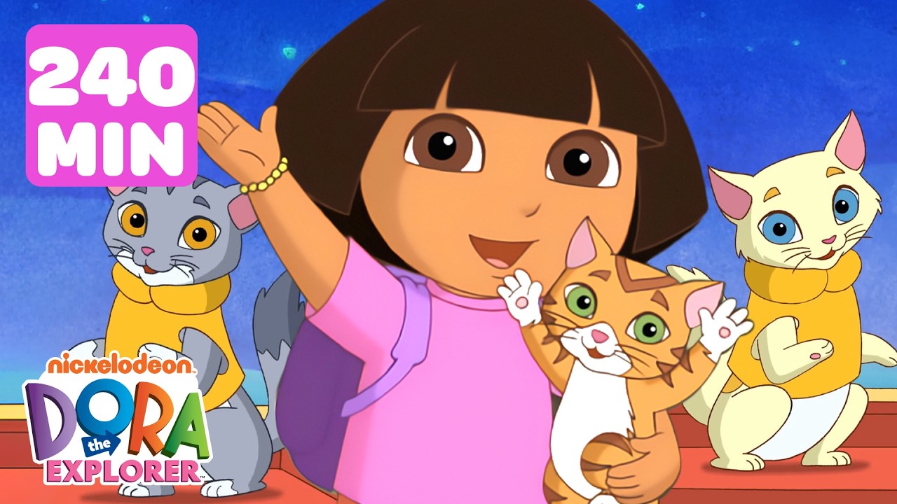 Dora the Explorer | Dora seizoen 7 & 8 hoogtepunten! 💗 240 minuten | Nick Jr. Nederlands