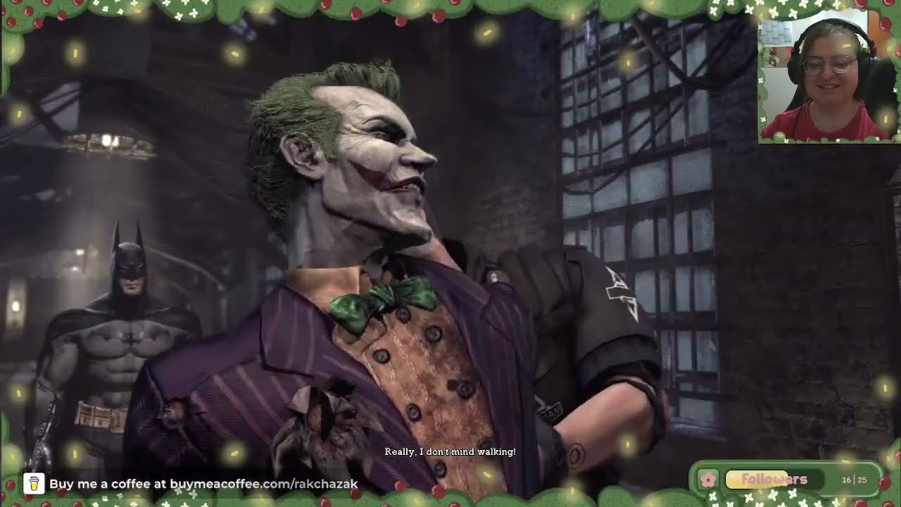VOD🦇Arkham Asylum Part 1: Going INSANE! 🤪 Completionist Run Begins!
