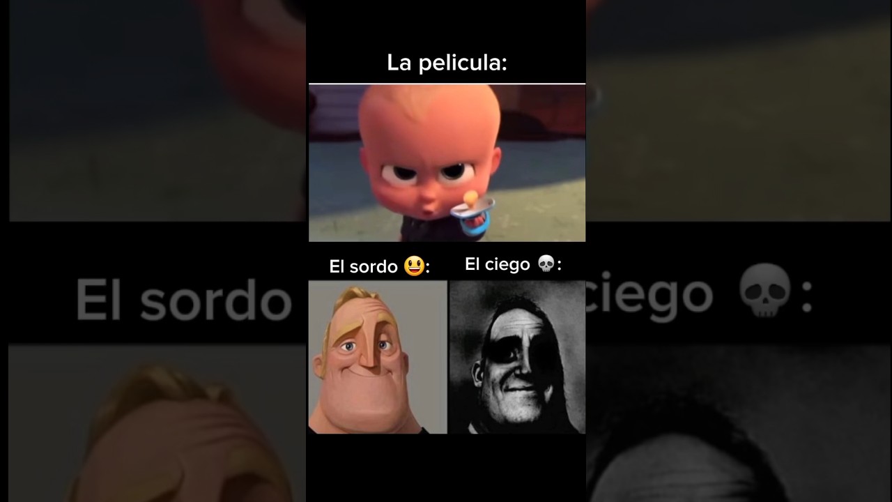 Un Jefe en Pa&ntilde;ales 👔👶🏻🍼(El Sordo😀 / El Ciego💀) #edit #humor #memes #unjefeenpa&ntilde;ales #comedia