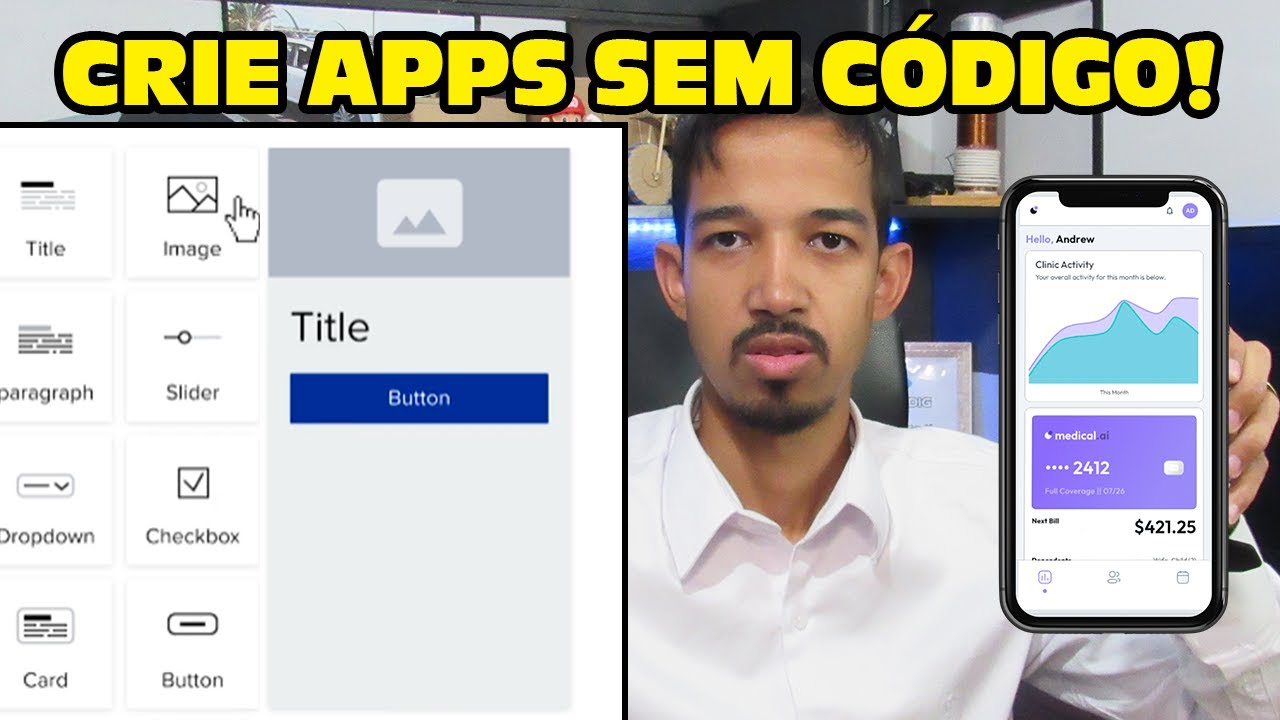 Como criar Aplicativos Mobile Sem c&oacute;digo (No-code) 4 Melhores Sites