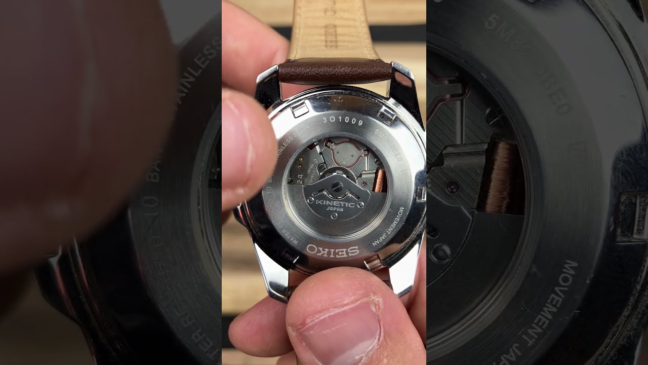 Механизм Seiko Kinetic &mdash; быстрый обзор #часы #наручныечасы #seiko #edc