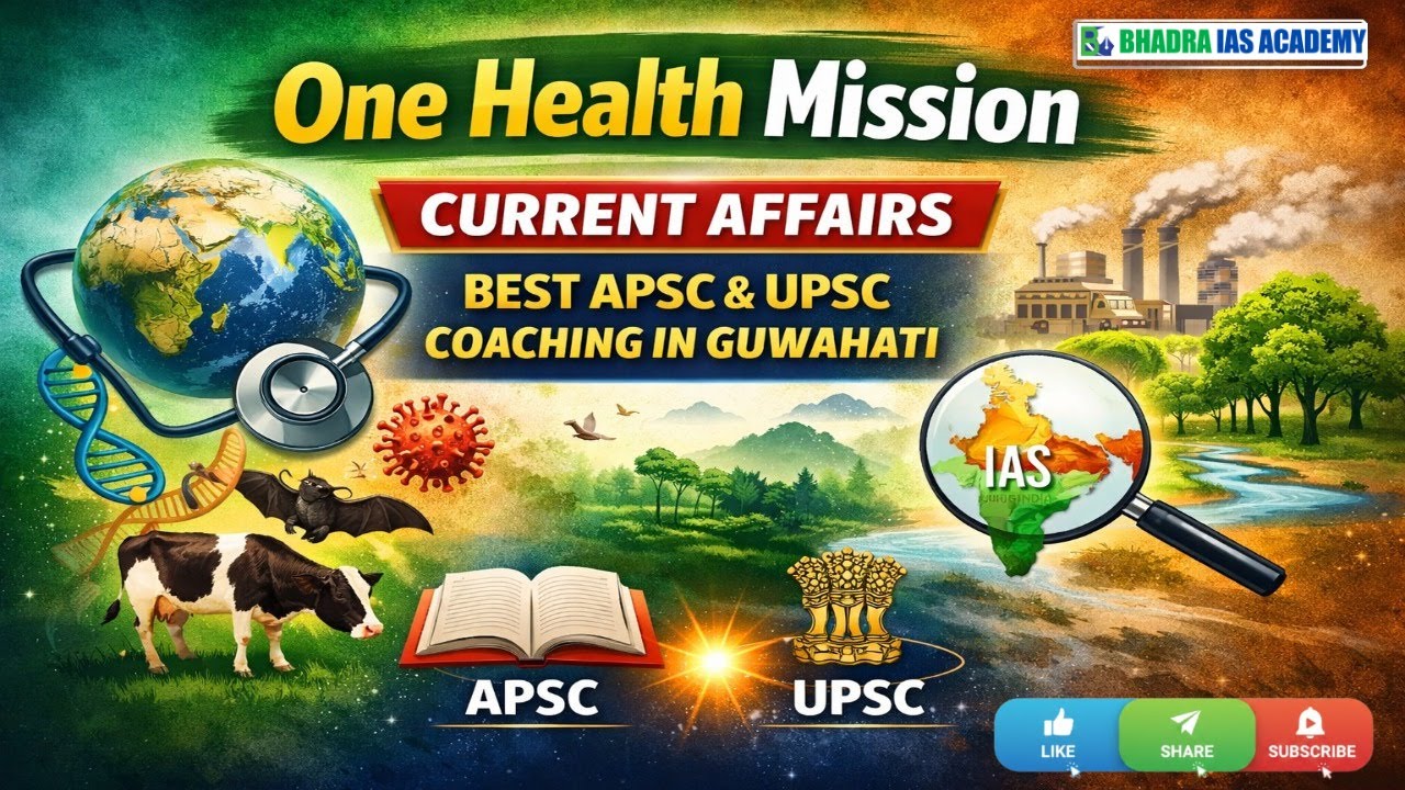 One Health Mission | Current Affairs | Best APSC & UPSC Coaching in Guwahati