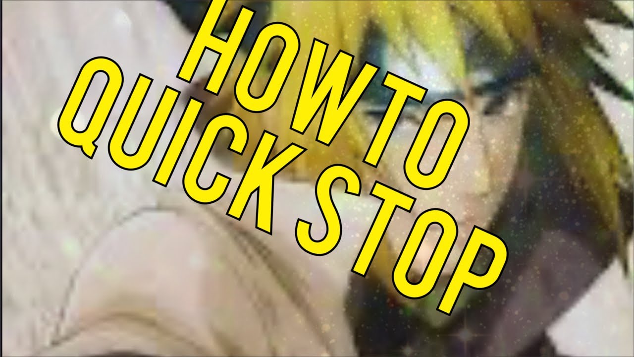 NBA 2K20 How to Quick Stop*