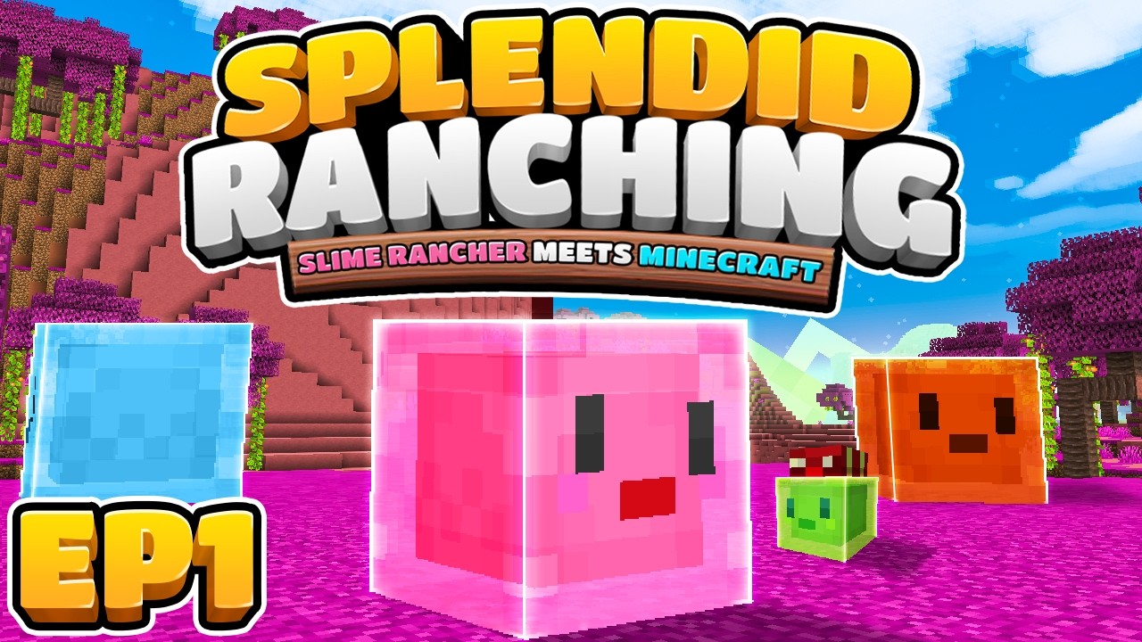 STARTING A NEW SLIME RANCHING COMPANY! EP1 | Minecraft Splendid Ranching [Modded Questing Survival]