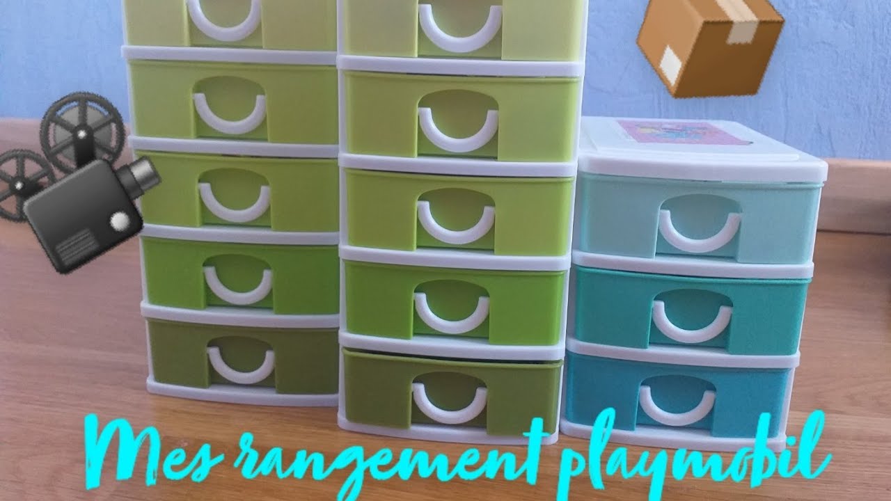 Mes rangements playmobil !
