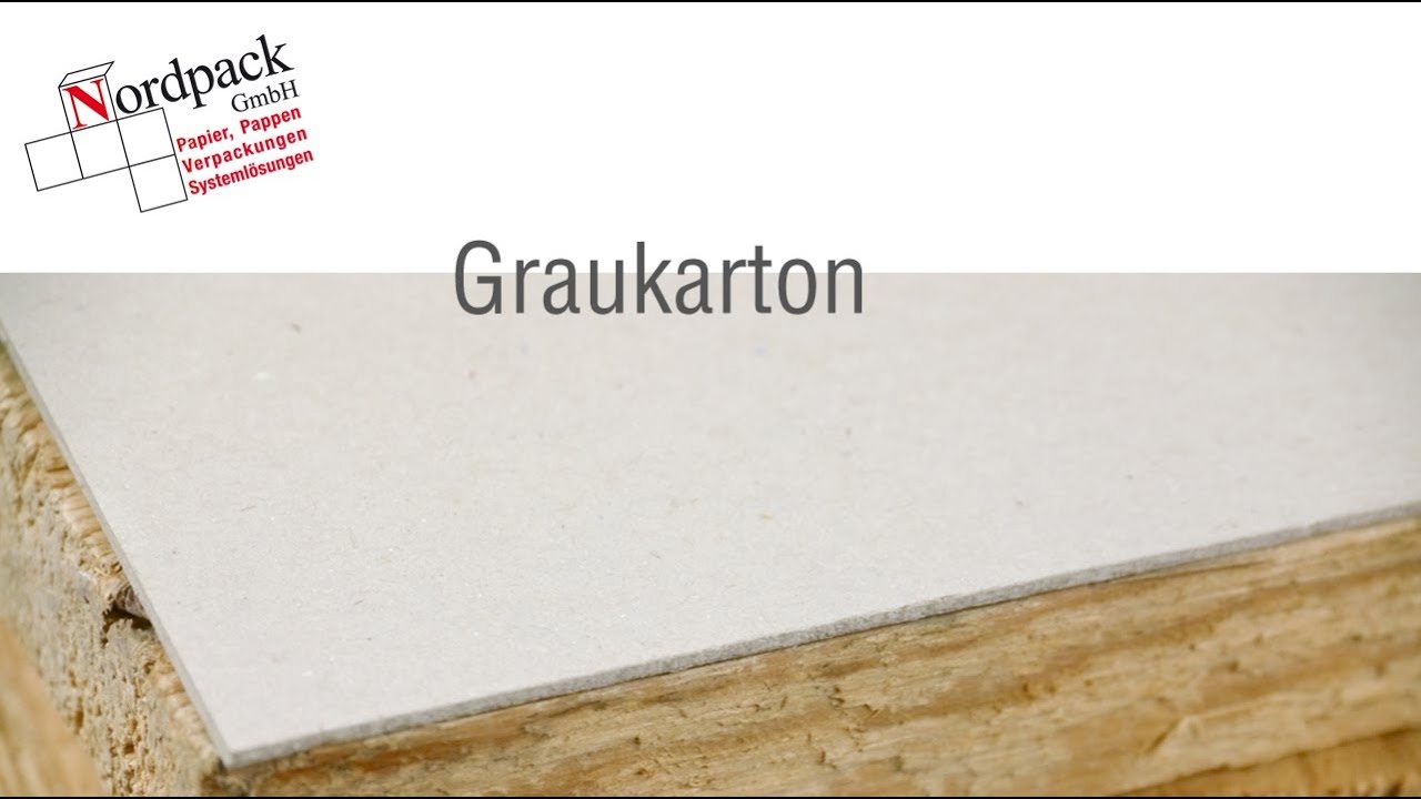 Graukarton und Graupappe | www.nordpack.de