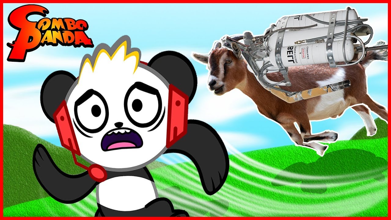 STEAM Goat Simulator with Jet Packs ! Let's Play with Combo Panda