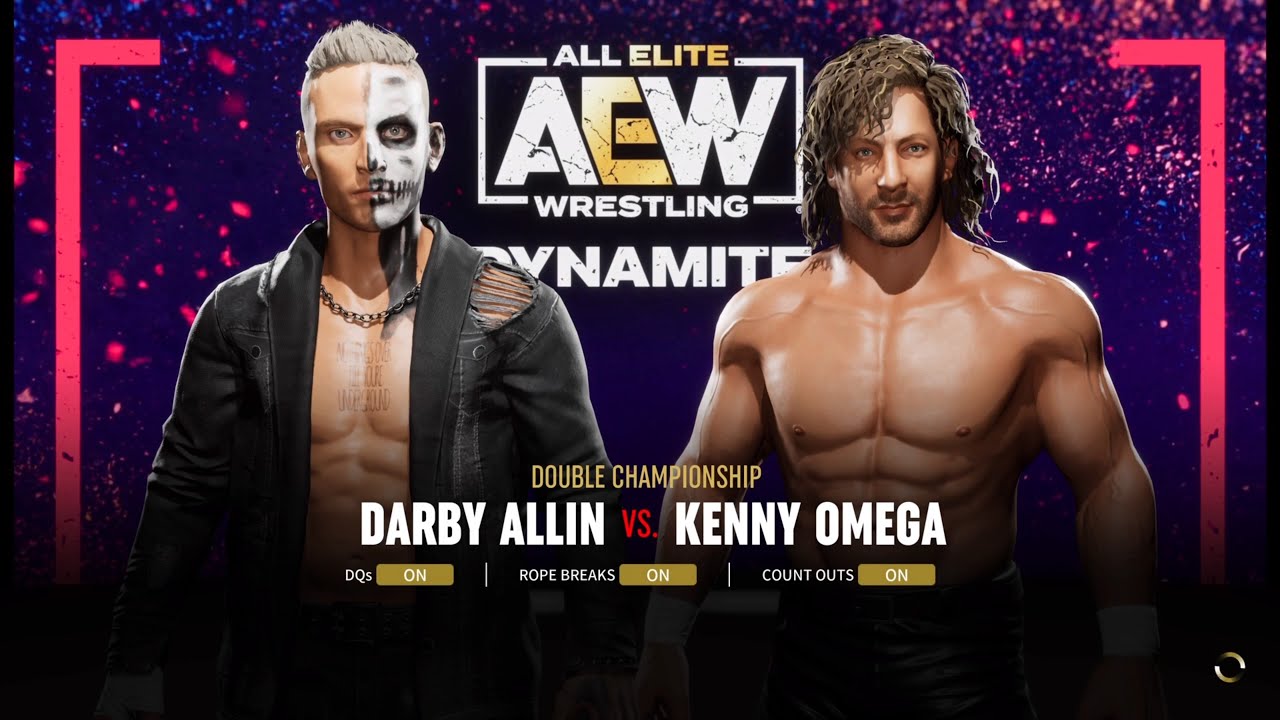 Kenny Omega Vs Darby Allin | AEW World Champion | TNT Champion | AEW Fight Forever