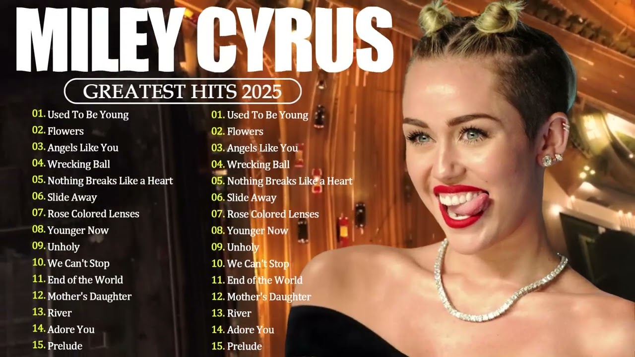 Miley Cyrus Hit Songs Remix | Miley Cyrus Songs Remix | Pop Vibes | English Songs Remixes