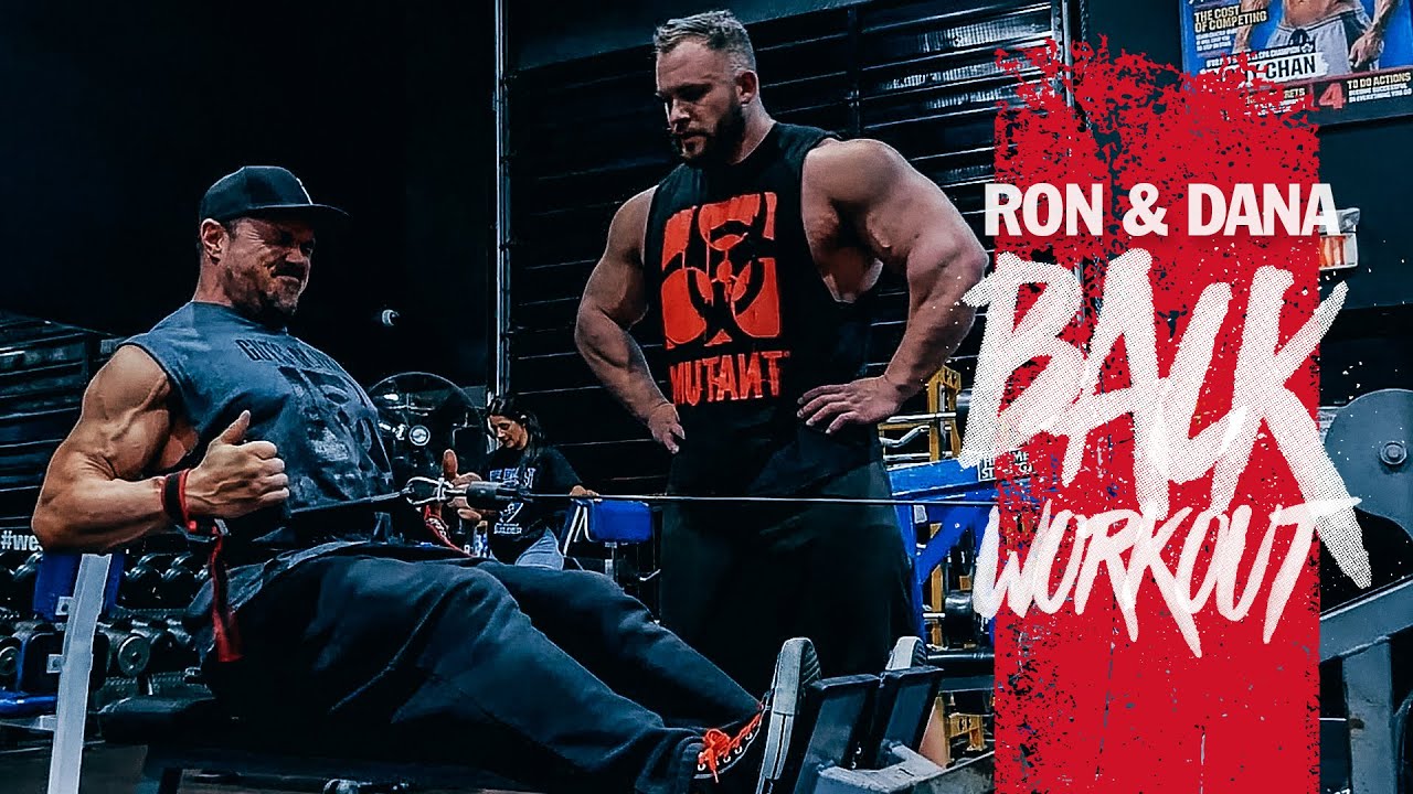 Ron + Dana Take On A BRUTAL BACK WORKOUT🔥🔥 | MUTANT