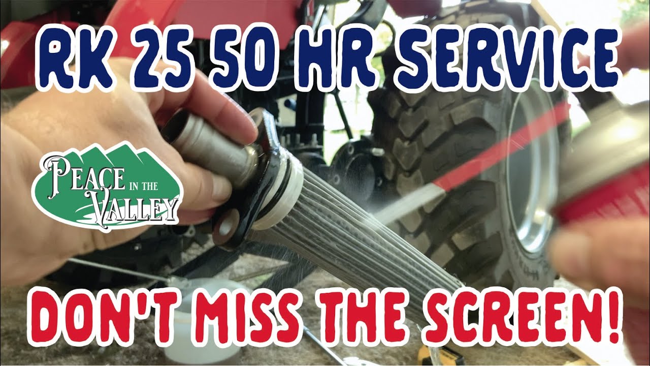 Episode 39: RK25 50 hour service - Don’t FORGET Mesh Screen