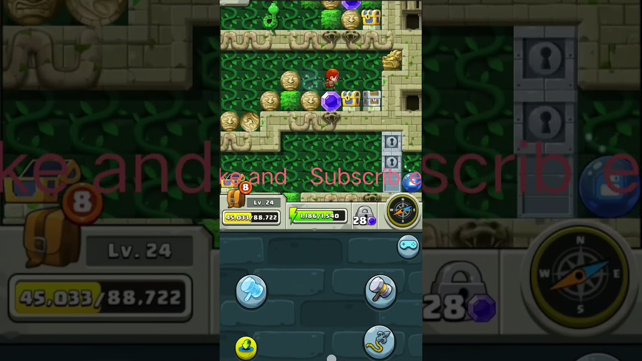 Angkor Wat Stage 8 | Secret Exit 8.1 | Diamond Quest | Unlock Stage 8.1 | #angkorwatstage8secretexit