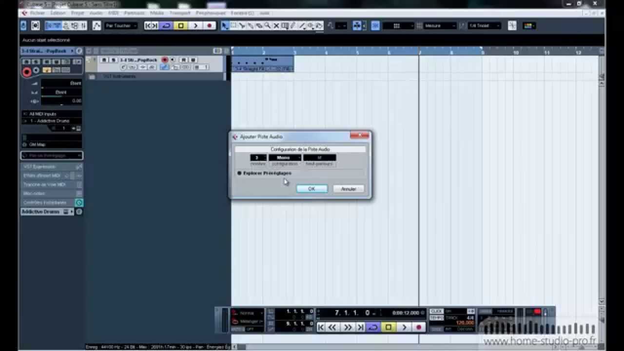 PRISE EN MAIN DE CUBASE / Programmer une Batterie (partie 2)