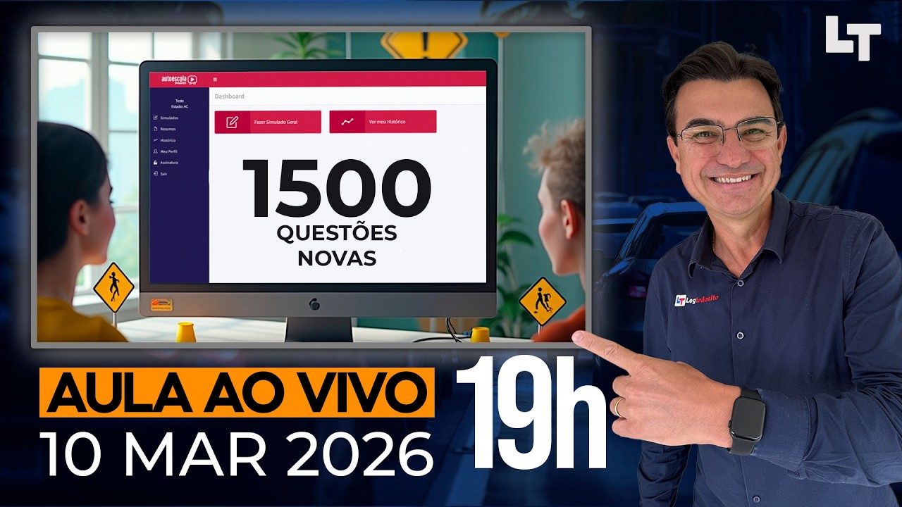 ⚠️Testando o Novo Simulado do DETRAN 2026🚦 #LegTransito #RonaldoCardoso 📱