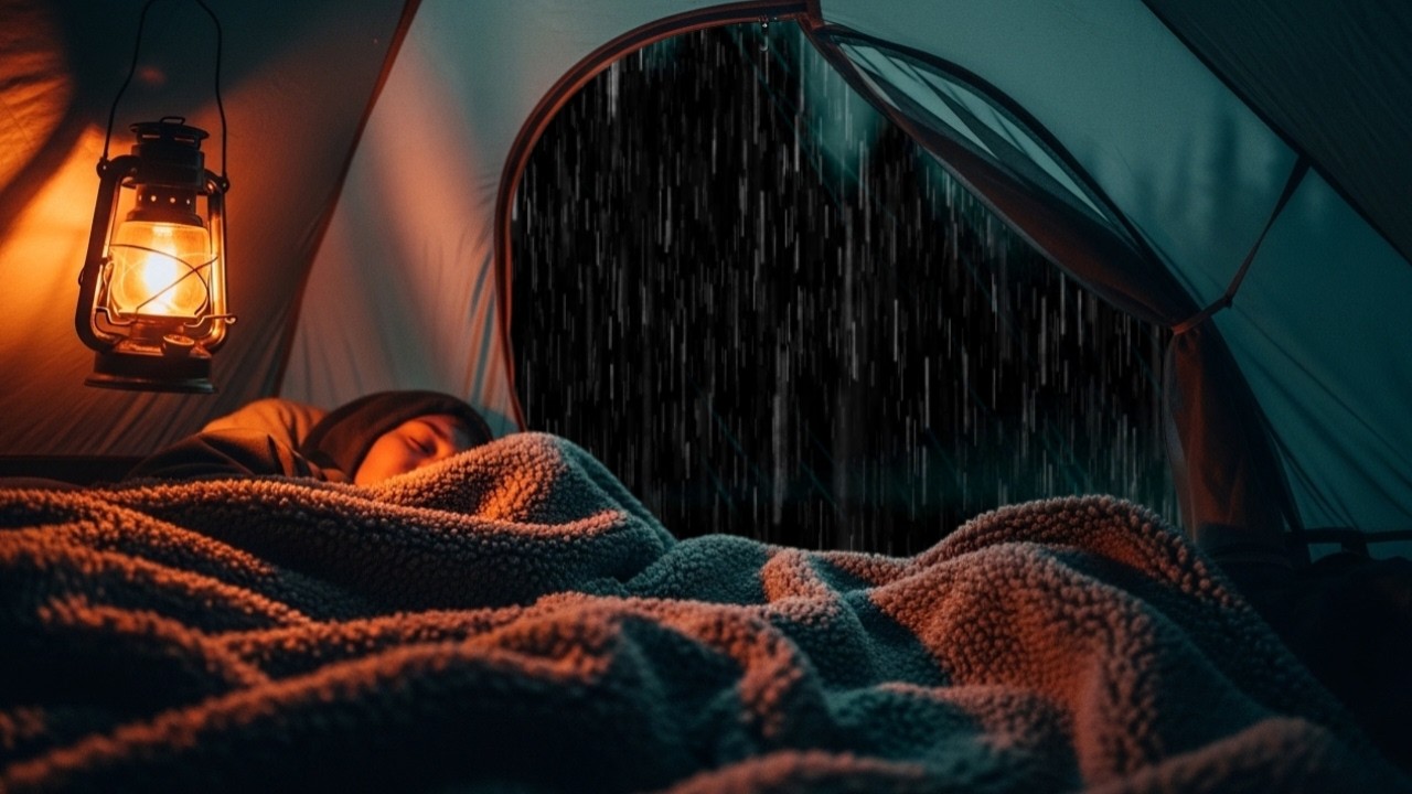 Rain Sounds for Sleep 🌧️ | Fall Asleep in 5 Minutes with Night Rain