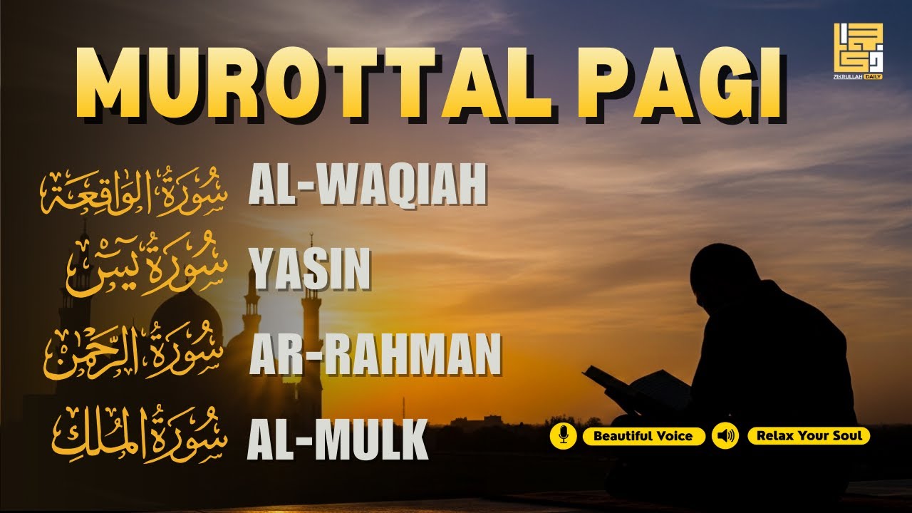 Murottal Pagi Alquran Merdu Pembuka Rezeki Memudahkan segala urusan | Ngaji merdu