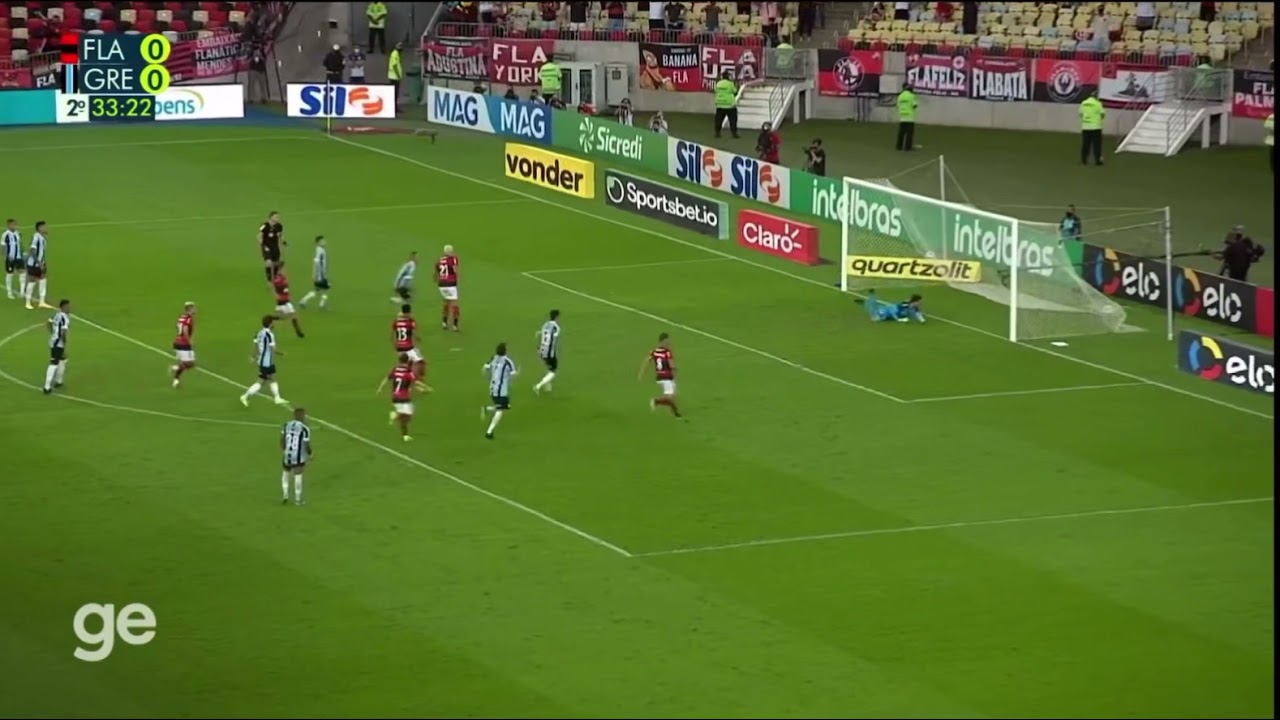 Gol de Bicicleta do Pedro do Flamengo contra o Gr&ecirc;mio / COPA DO BRASIL 2022