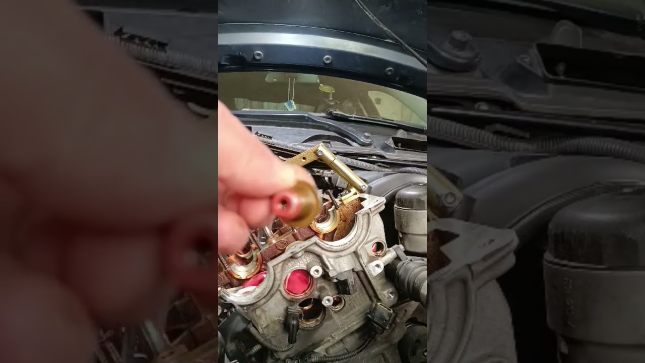 Silnik N46 BMW E90 wymiana rozrządu i uszczelniaczy zaworowych następny odcinek