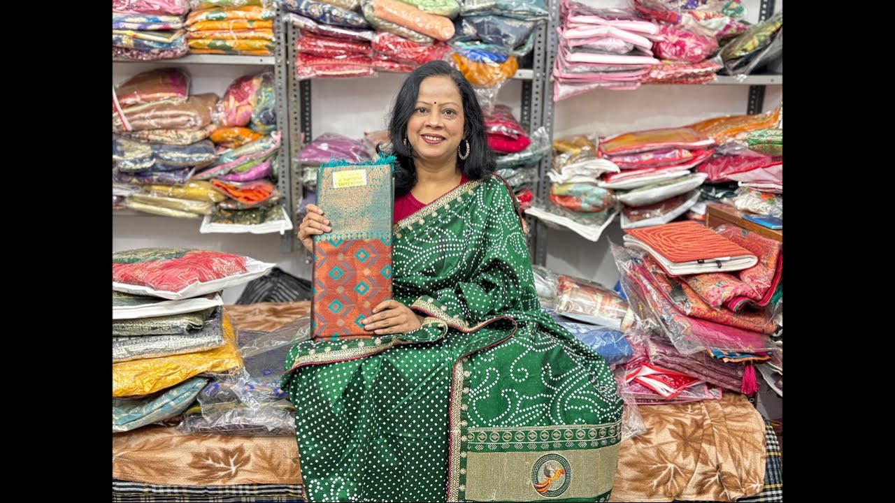Market fail krdi 😍 50 to 70% off saree | megha designer saree collection