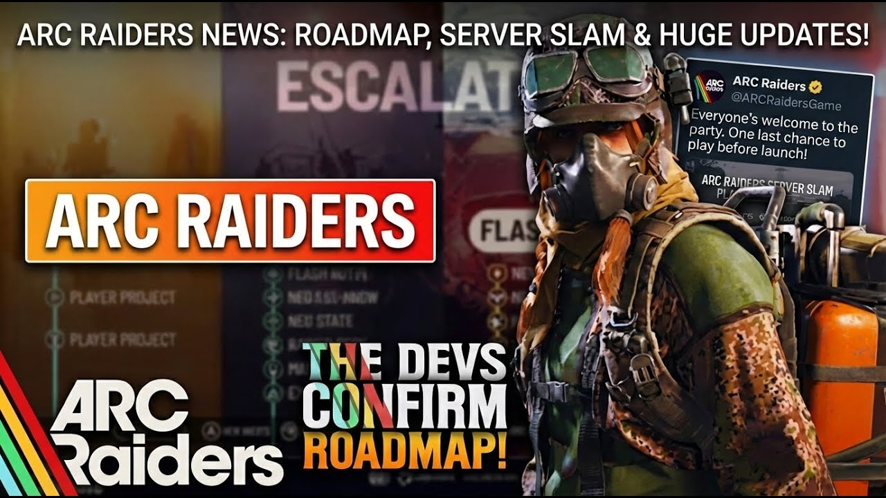 ARC Raiders NEW ROADMAP 2026 RELEASED! New Maps! New Arc & More!