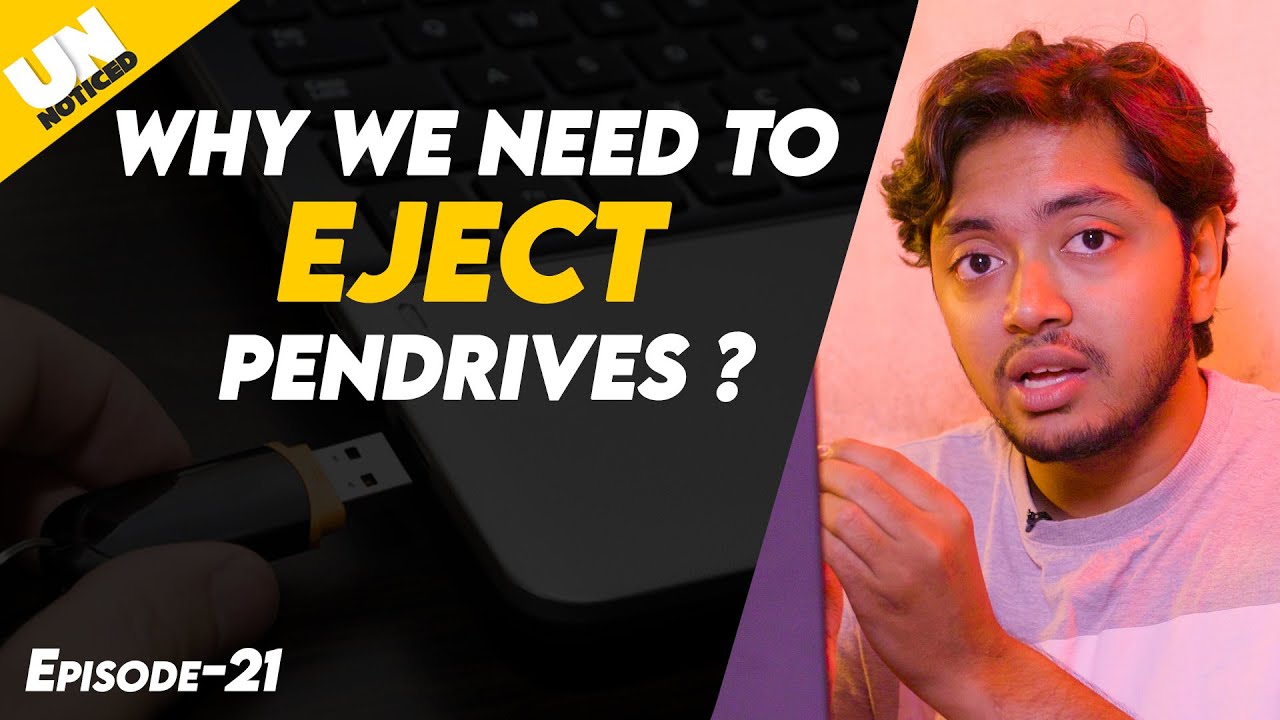 Why we need to Eject Pendrives ? | Unnoticed #21 | Tamil | LMES