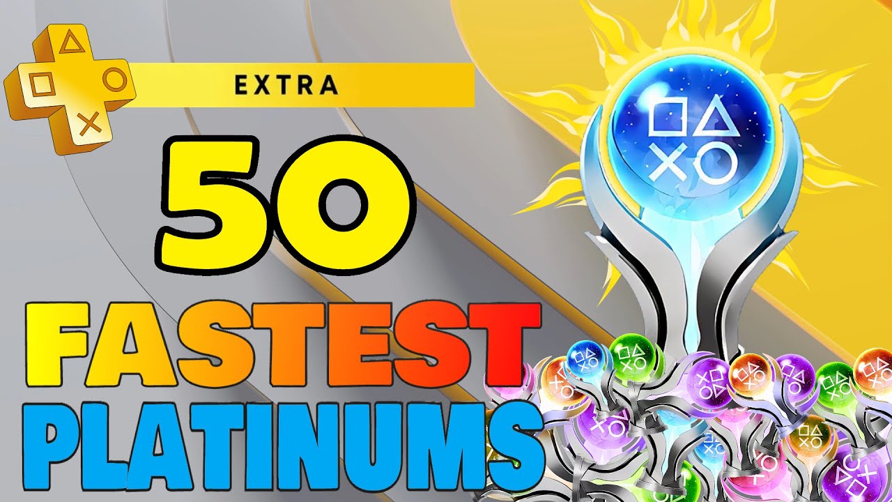 Самые быстрые игры для получения платины на PS Plus Extra 2025 | 50 самых быстрых игр для получен...