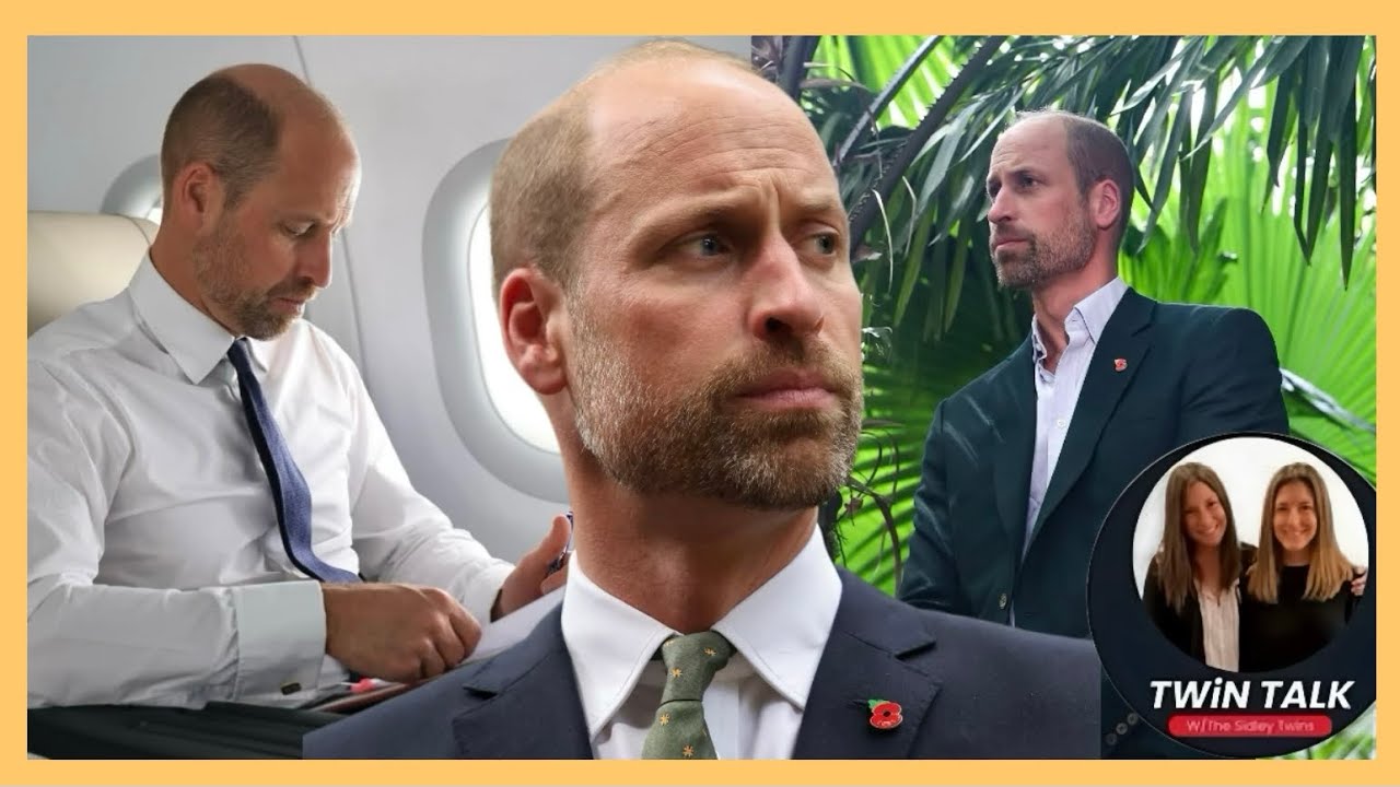 РАЗГОВОР TWiN: Принц Уильям в Бразилии! 🇧🇷 Будущий король посылает сообщение Гарри и Меган.