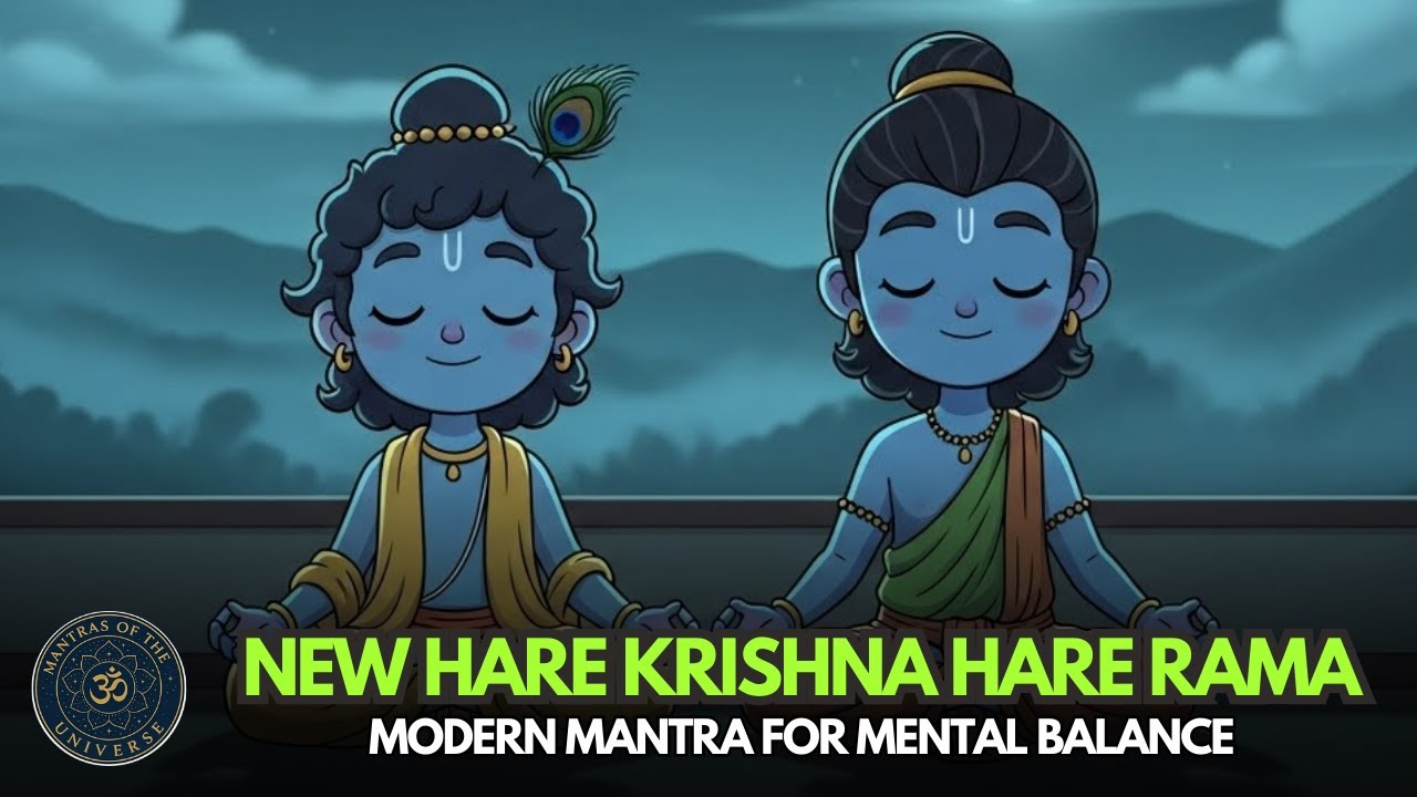 New Hare Krishna Hare Rama | Modern Mantra For Mental Balance