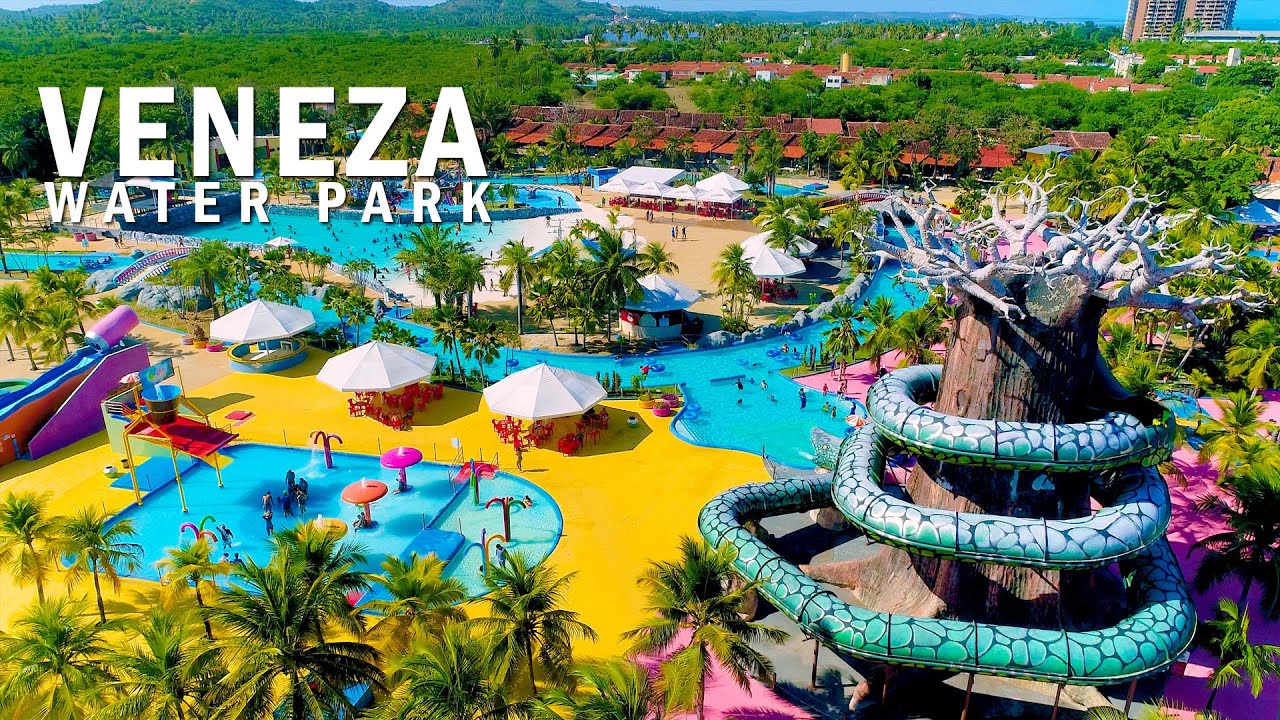 VENEZA WATER PARK EM 4K, O PARQUE AQUÁTICO DA FAMÍLIA - PAULISTA - EXP. LITORAL NORTE DE PERNAMBUCO