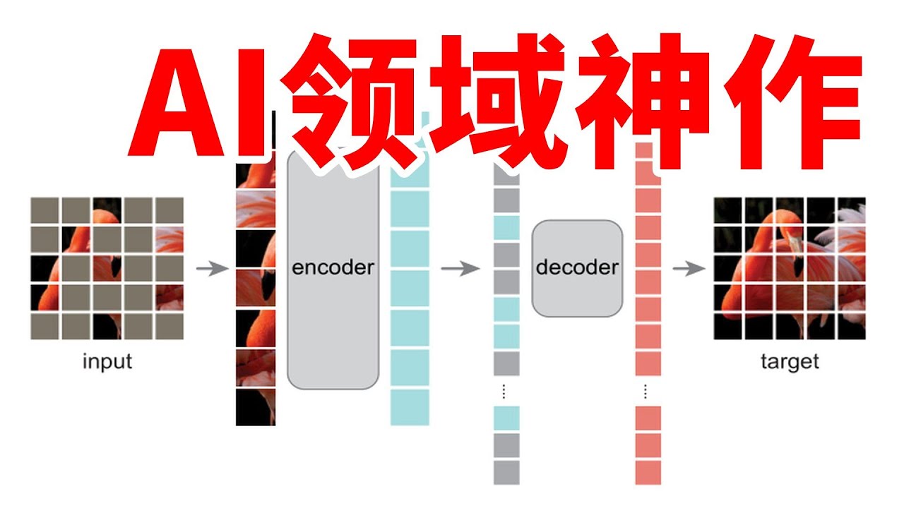 AI领域神作你真的读懂了吗？何凯明谢赛宁惊世之作的MAE讲了一个怎样的故事？