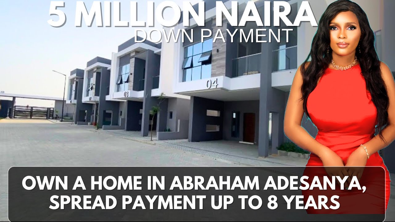 Cheap apartments, terraces, duplexes for sale with 8 years payment in Abraham Adesanya ,Ajah, Lagos